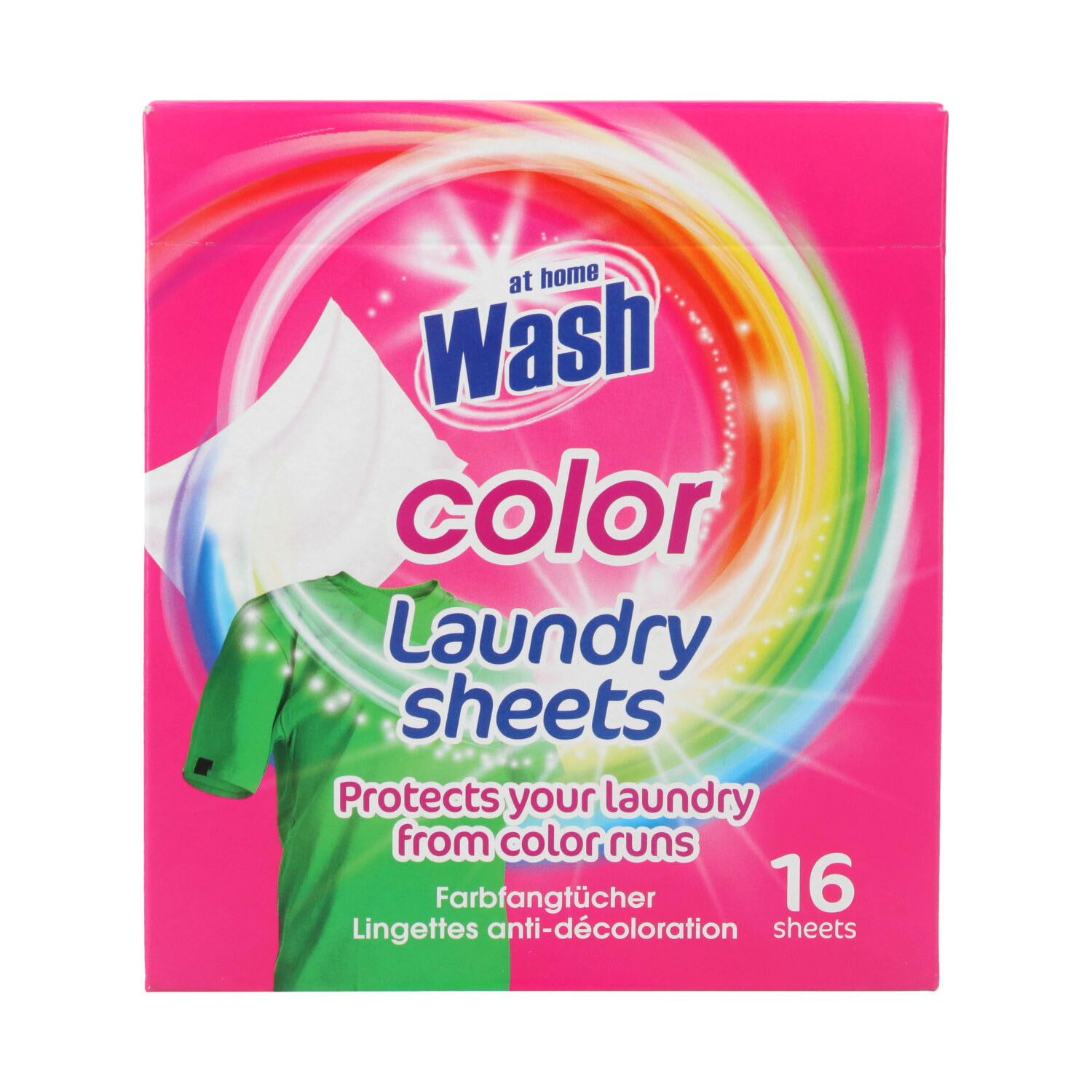 At Home Wash Laundry Sheets Color - At Home Essentials